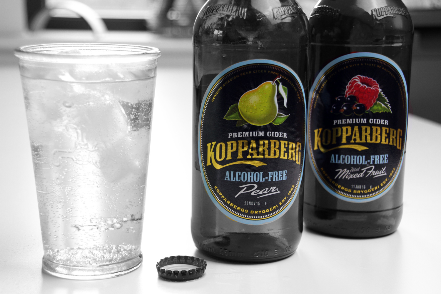 Kopparberg Alcohol Free cider Prettygreentea