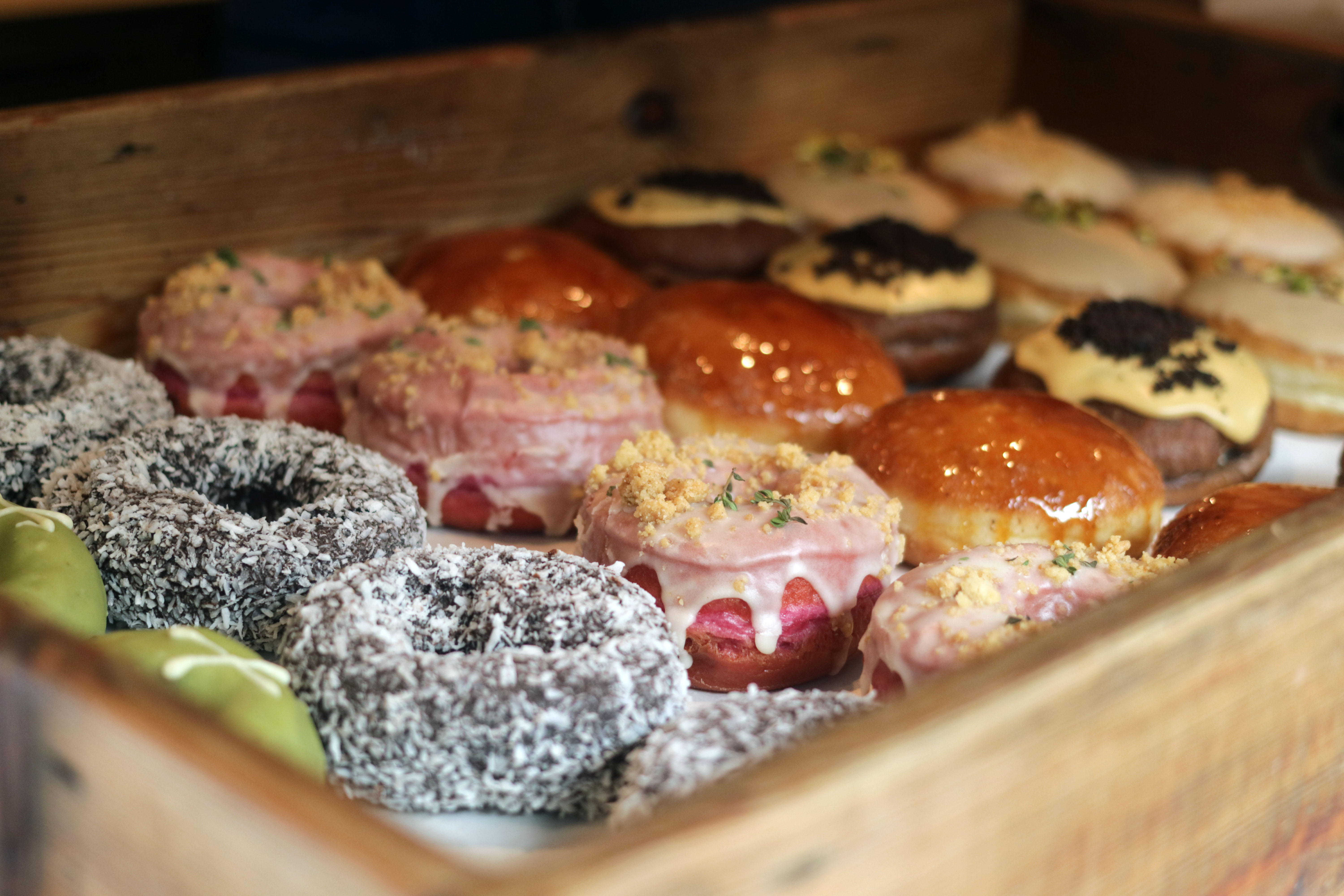 Crosstown Doughnuts at Spitalfields Market Prettygreentea