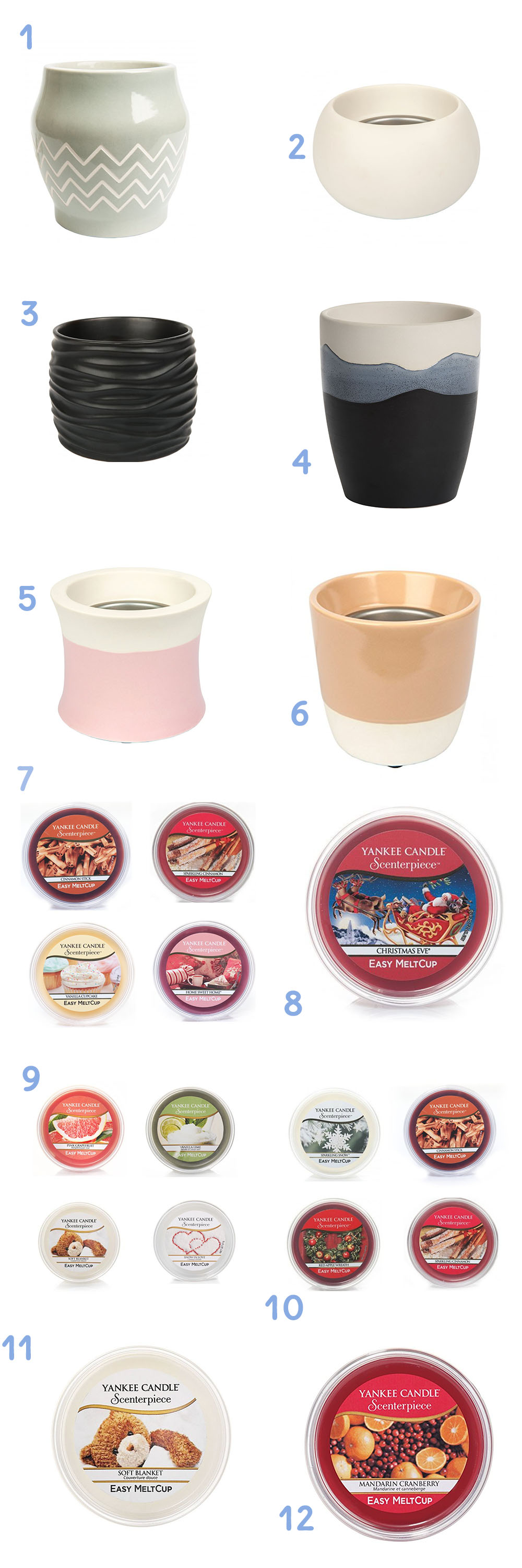 Scenterpiece Melt Cup Warmer Review by Yankee Candle - Prettygreentea