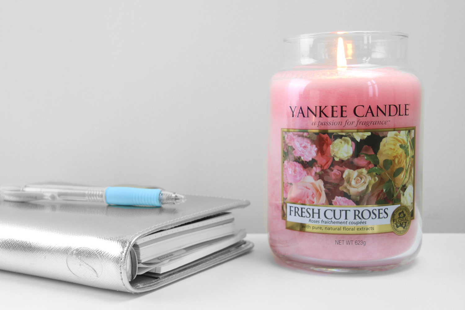 Yankee Candle Fresh Cut Roses Prettygreentea