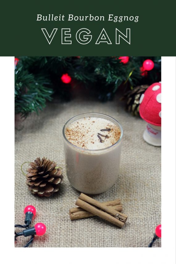 Bulleit Bourbon Vegan Eggnog Prettygreentea