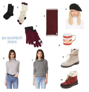 Cosy Sorel Boots and Shopbop Winter Picks - Prettygreentea