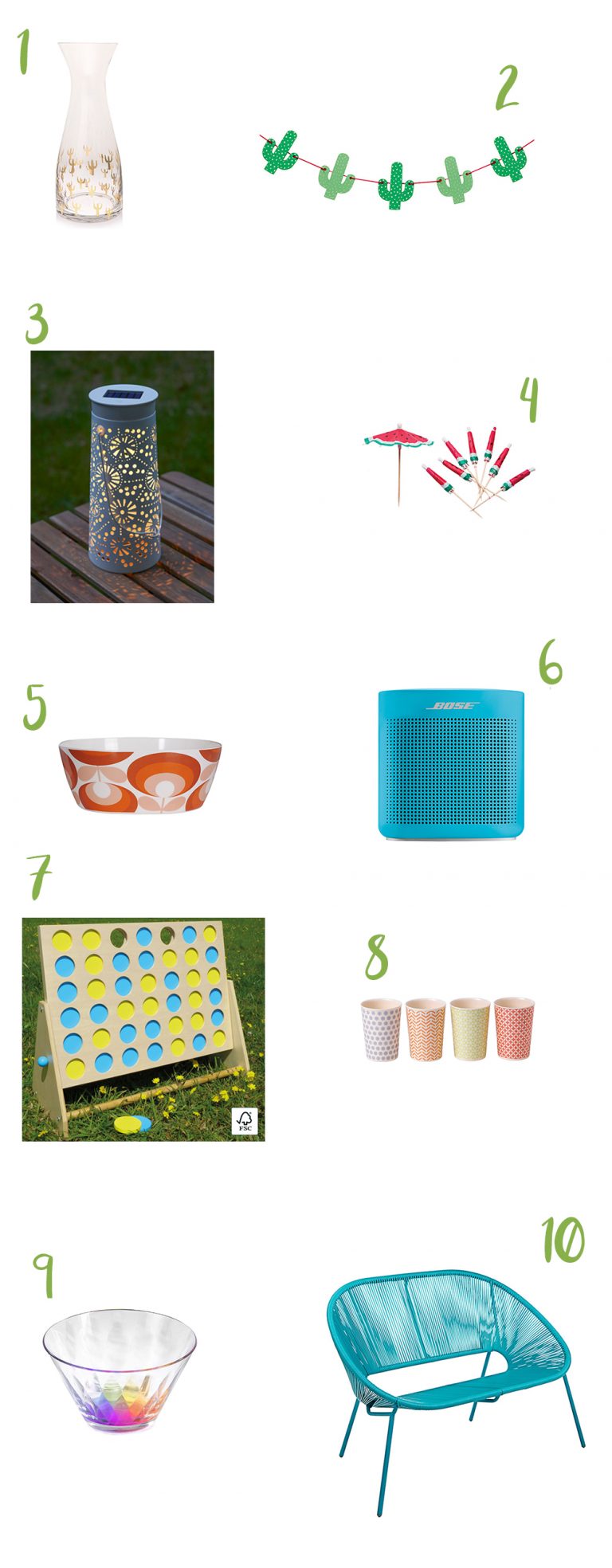 Garden Party Essentials For Summer Prettygreentea